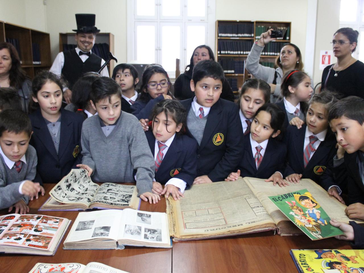 Visita Guiada, Sala de Hemeroteca