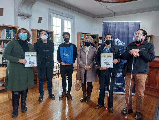 Centro de grabación para Ciegos Viña del Mar quienes se hicieron presentes en esta presentación