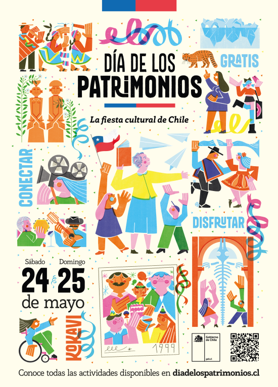Afiche del Dia de los Patrimonios 2025