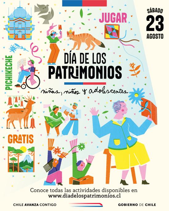 Afiche Día de los Patrimonios NNJ 