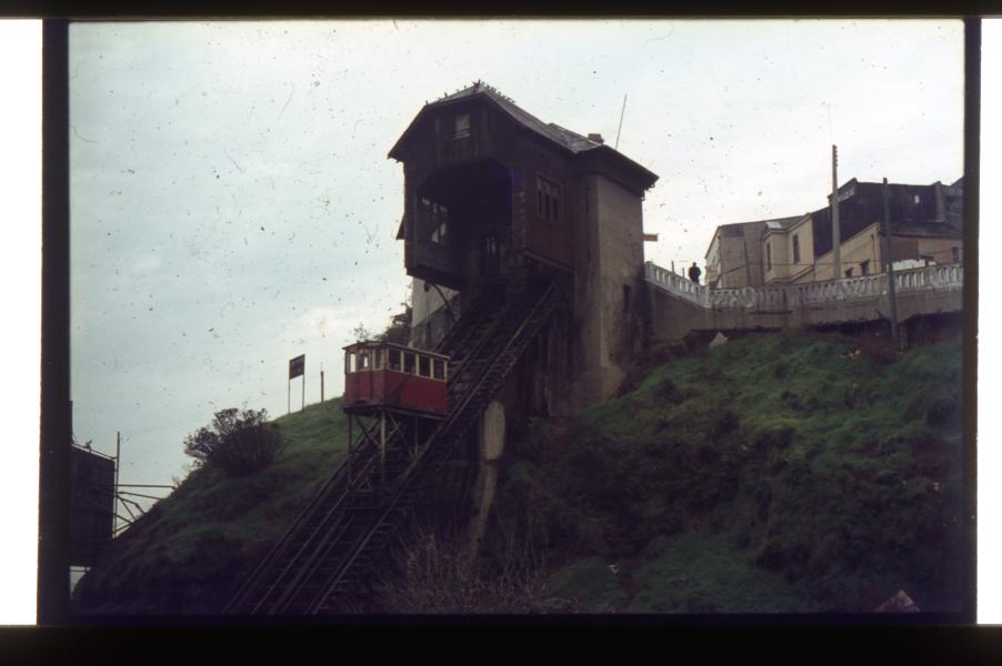 Estación superior del Ascensor Barón