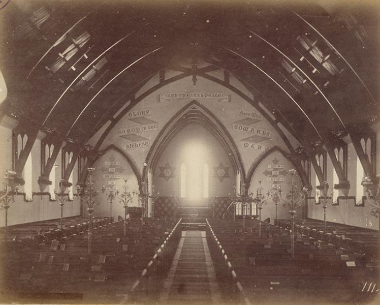 Interior Iglesia Anglicana