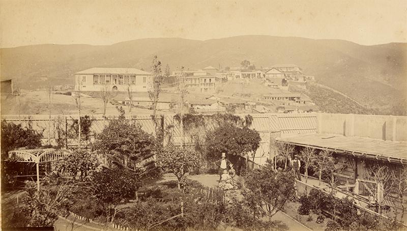Patio en casa de Cerro Alegre