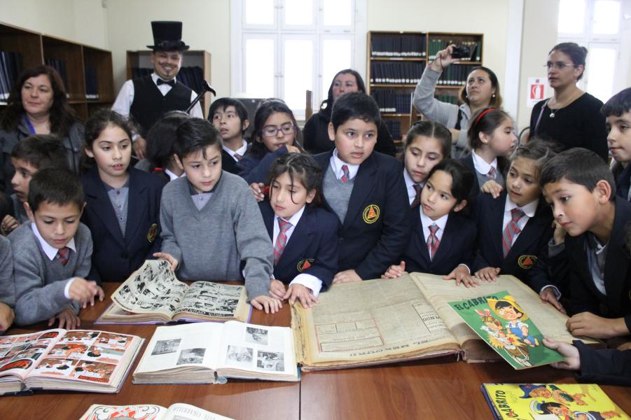 Visita Guiada, Sala de Hemeroteca